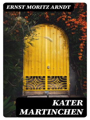 cover image of Kater Martinchen